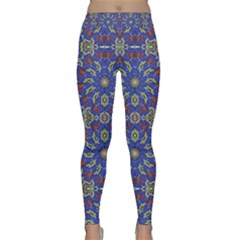 Colorful Ethnic Design Classic Yoga Leggings by dflcprintsclothing