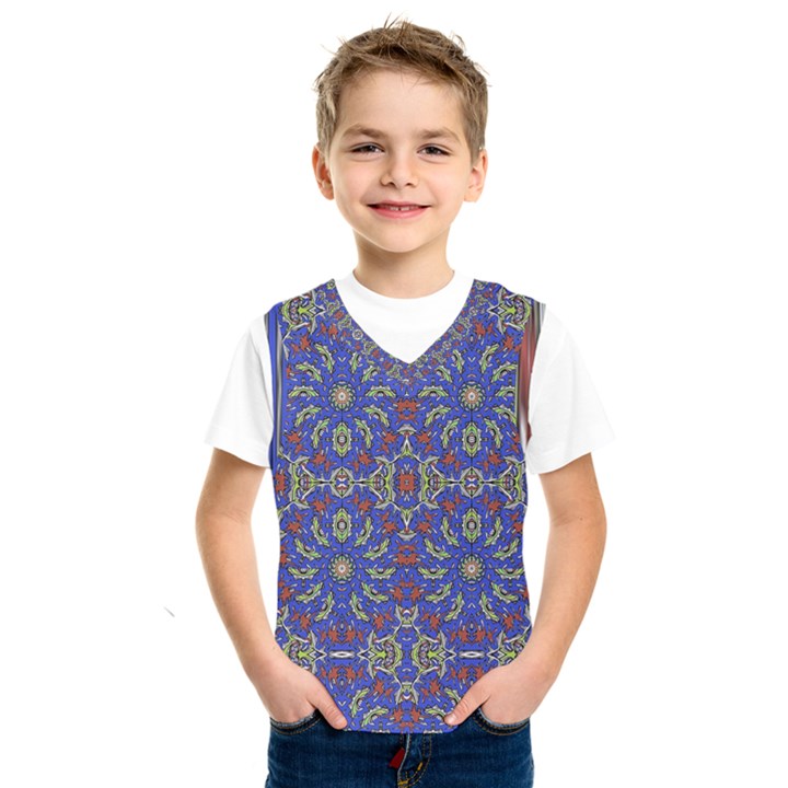 Colorful Ethnic Design Kids  SportsWear