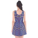 Colorful Ethnic Design Scoop Neck Skater Dress View2