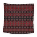 Dark Tiled Pattern Square Tapestry (Large) View1