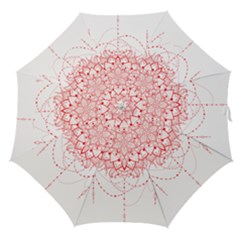 Mandala Pretty Design Pattern Straight Umbrellas by Nexatart