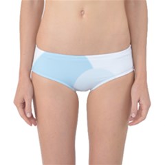 Cloud Sky Blue Decorative Symbol Classic Bikini Bottoms