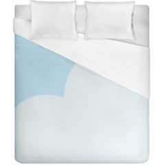 Cloud Sky Blue Decorative Symbol Duvet Cover (california King Size) by Nexatart