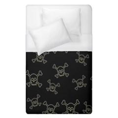 Skull Pattern Duvet Cover (single Size) by ValentinaDesign