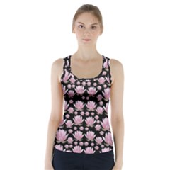 Lotus Racer Back Sports Top by ValentinaDesign