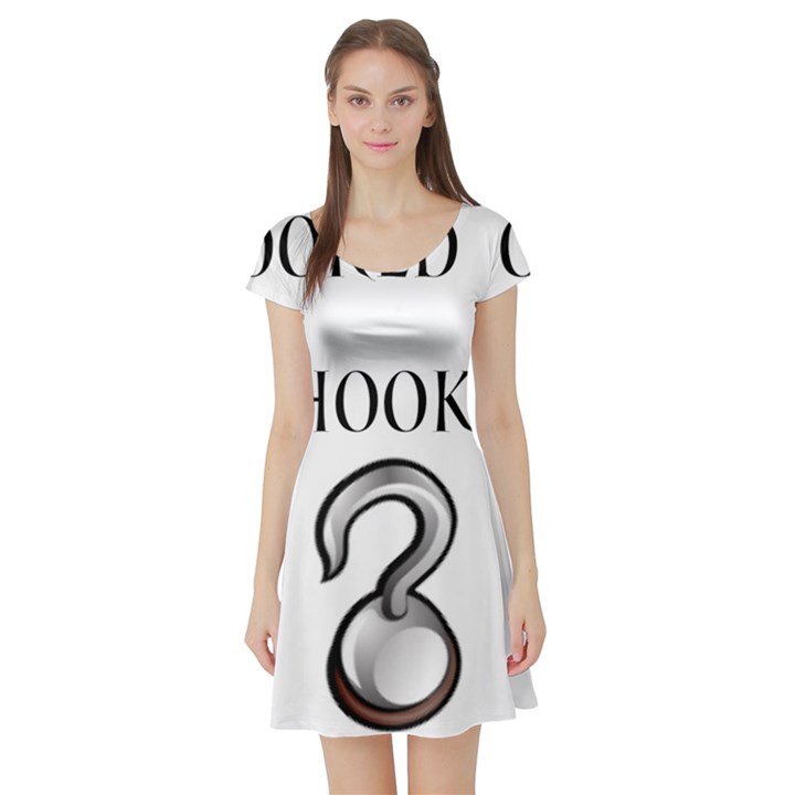 Hooked on Hook! Short Sleeve Skater Dress