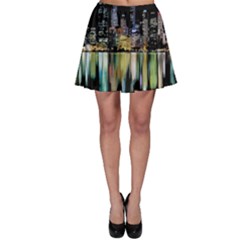 City Panorama Skater Skirt by Valentinaart