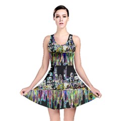 City Panorama Reversible Skater Dress by Valentinaart