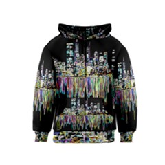 City Panorama Kids  Zipper Hoodie by Valentinaart