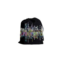 City Panorama Drawstring Pouches (xs)  by Valentinaart