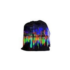 City Panorama Drawstring Pouches (xs)  by Valentinaart