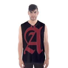 The Scarlet Letter Men s Basketball Tank Top by Valentinaart