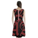 The Scarlet Letter Sleeveless Waist Tie Chiffon Dress View2