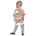 Flower Rose Pink Red Romantic Kids  Raglan Tee View2