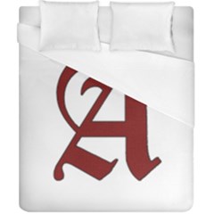 The Scarlet Letter Duvet Cover (california King Size) by Valentinaart