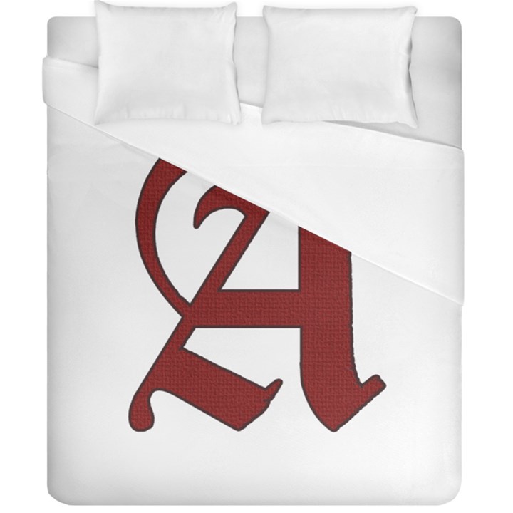 The Scarlet Letter Duvet Cover (California King Size)