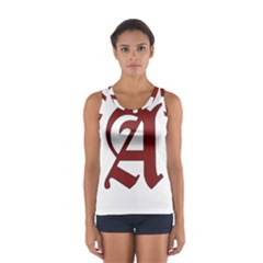 The Scarlet Letter Women s Sport Tank Top  by Valentinaart