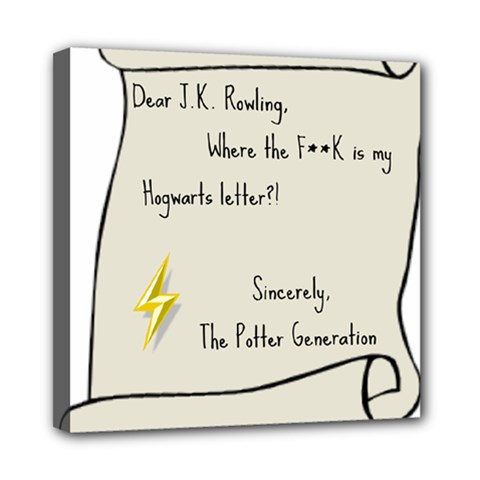 Dear J K  Rowling    Mini Canvas 8  X 8 