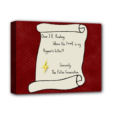 Dear J K  Rowling    Deluxe Canvas 14  X 11 