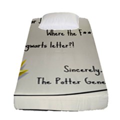 Dear J K  Rowling    Fitted Sheet (single Size) by badwolf1988store