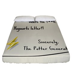 Dear J K  Rowling    Fitted Sheet (queen Size)