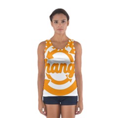 Think Switch Arrows Rethinking Women s Sport Tank Top  by Nexatart