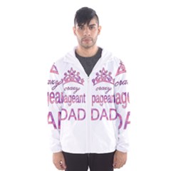 Crazy Pageant Dad Hooded Wind Breaker (men) by Valentinaart