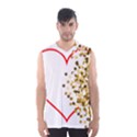 Heart Transparent Background Love Men s Basketball Tank Top View1