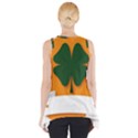 St Patricks Day Ireland Clover Side Drop Tank Tunic View2