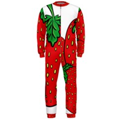 Strawberry Holidays Fragaria Vesca Onepiece Jumpsuit (men)  by Nexatart