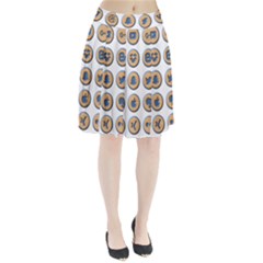 Social Media Icon Icons Social Pleated Skirt by Nexatart