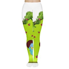 Bluebird Bird Birdhouse Avian Women s Tights by Nexatart