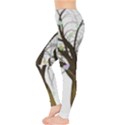 Tree Fantasy Magic Hearts Flowers Leggings  View3