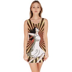 Woman Power Glory Affirmation Sleeveless Bodycon Dress by Nexatart