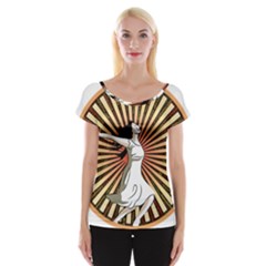 Woman Power Glory Affirmation Women s Cap Sleeve Top by Nexatart