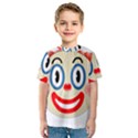 Clown Funny Make Up Whatsapp Kids  Sport Mesh Tee View1