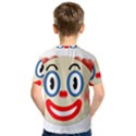 Clown Funny Make Up Whatsapp Kids  Sport Mesh Tee View2