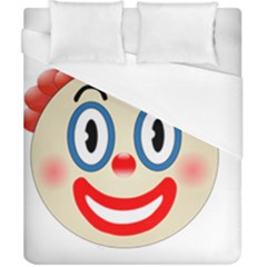 Clown Funny Make Up Whatsapp Duvet Cover (california King Size) by Nexatart