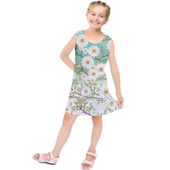 Springtime Scene Kids  Tunic Dress by linceazul