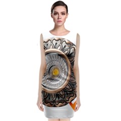 Lighting Commercial Lighting Sleeveless Velvet Midi Dress by Nexatart