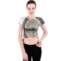 Clock Celtic Knot Time Celtic Knot Crew Neck Crop Top View1