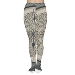 Clock Celtic Knot Time Celtic Knot Women s Tights