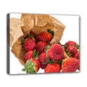 Strawberries Fruit Food Delicious Deluxe Canvas 20  x 16   View1