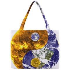 Design Yin Yang Balance Sun Earth Mini Tote Bag by Nexatart