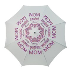 Crazy Pageant Mom Golf Umbrellas