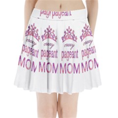 Crazy Pageant Mom Pleated Mini Skirt by Valentinaart