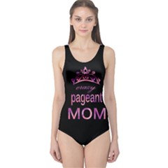 Crazy Pageant Mom One Piece Swimsuit by Valentinaart