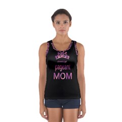 Crazy Pageant Mom Women s Sport Tank Top  by Valentinaart