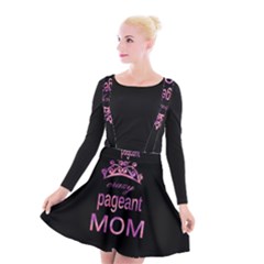 Crazy Pageant Mom Suspender Skater Skirt by Valentinaart