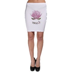 Namaste - Lotus Bodycon Skirt by Valentinaart